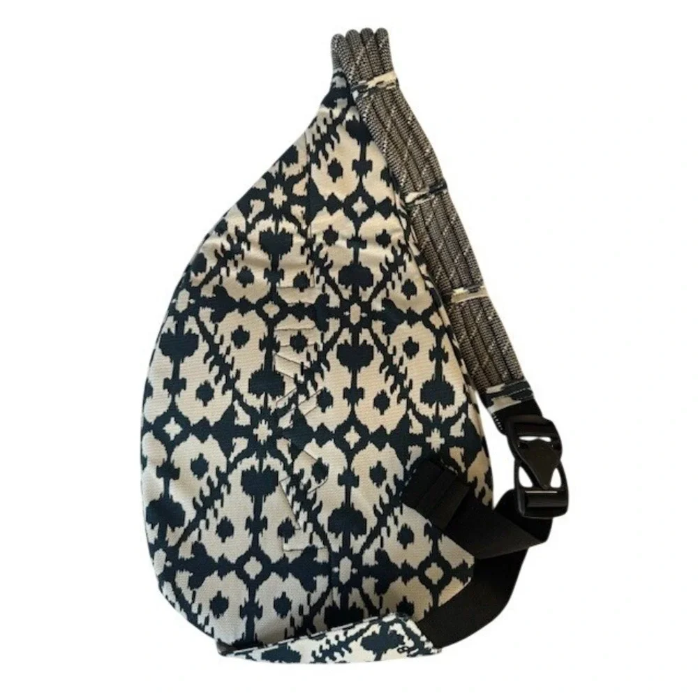 NWOT KAVU Sling‎ Backpack Bag Ikat Pattern Adjustable Strap Outdoor Casual